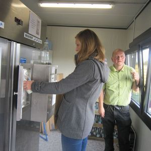 Eröffnung Milchautomat Grosszschocher