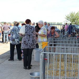 Eröffnung Milchautomat Kitzen