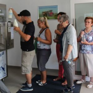 Eröffnung Milchautomat Kitzen